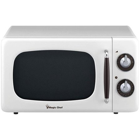 MAGIC CHEF Magic Chef RA50850 0.7 cu. ft. 700W Retro Microwave; White RA50850